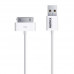 Charging Cable Remax i4 White 1m LIGHT 
