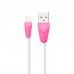 Charging Cable Remax i6 1m Alien White & Pink 