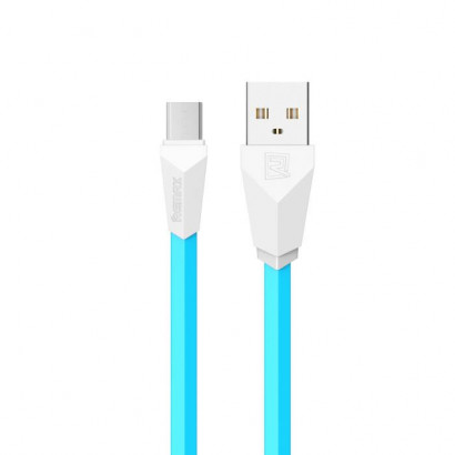 Charging Cable Remax Micro 1m Alien Blue & White 