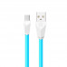 Charging Cable Remax Micro 1m Alien Blue & White 