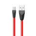 Charging Cable Remax Micro 1m Alien Red & Black 