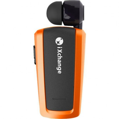 Retractable Bluetooth Mini Headset iXchange Orange - UA25XB 