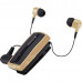 Retractable Bluetooth Headset with vibrator iXchange Gold - UA28FZV 